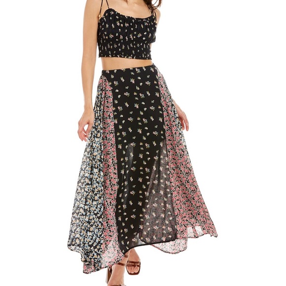Free People Dresses & Skirts - Free People 2pc Kaia Top & Skirt Set size large